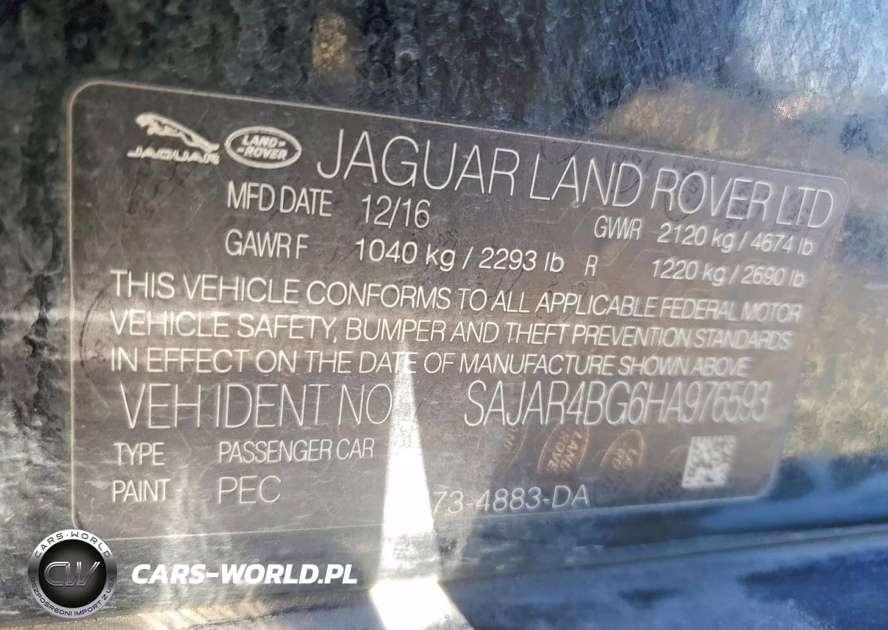 2017 Jaguar Xe VIN:SAJAR4BG6HA976593 - 12