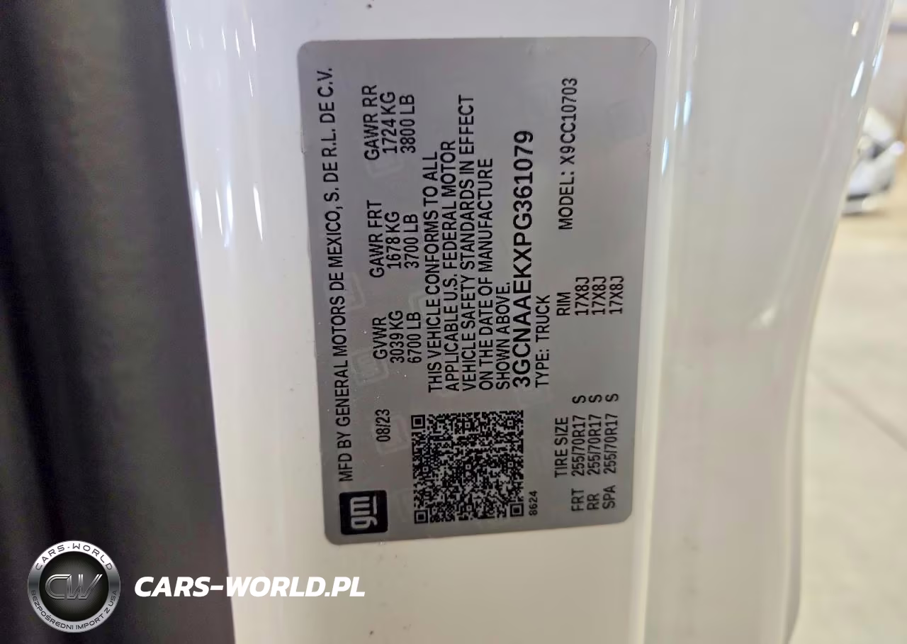 2023 Chevrolet Silverado C1500 VIN:3GCNAAEKXPG361079 - 12