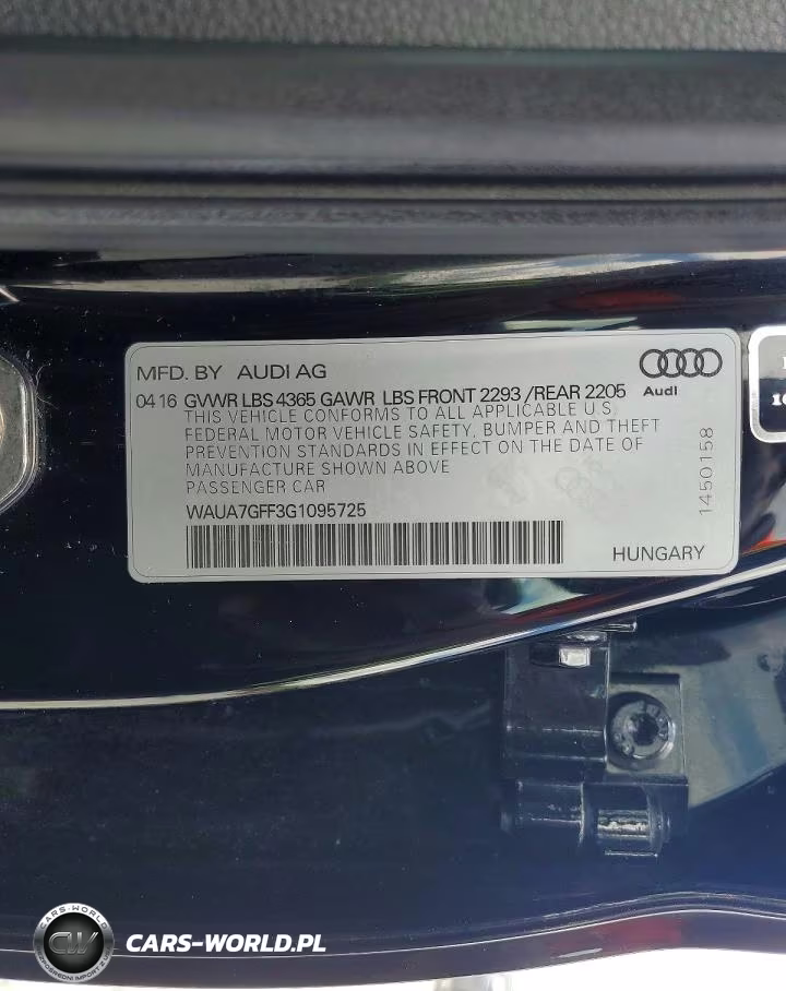 2016 Audi A3 Premium VIN:WAUA7GFF3G1095725 - 12