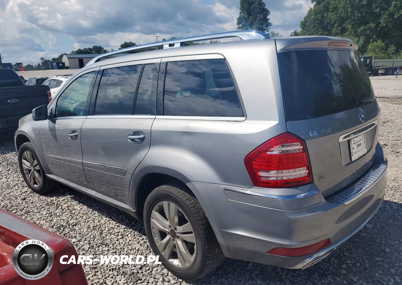 2012 Mercedes-Benz Gl 350 Bluetec VIN:4JGBF2FE8CA784623 - 2