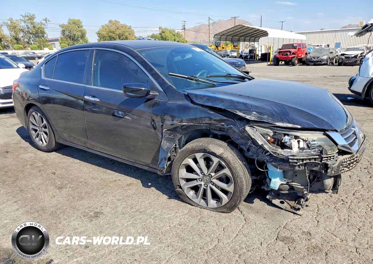 2015 Honda Accord Sport VIN:1HGCR2F50FA132696 - 4