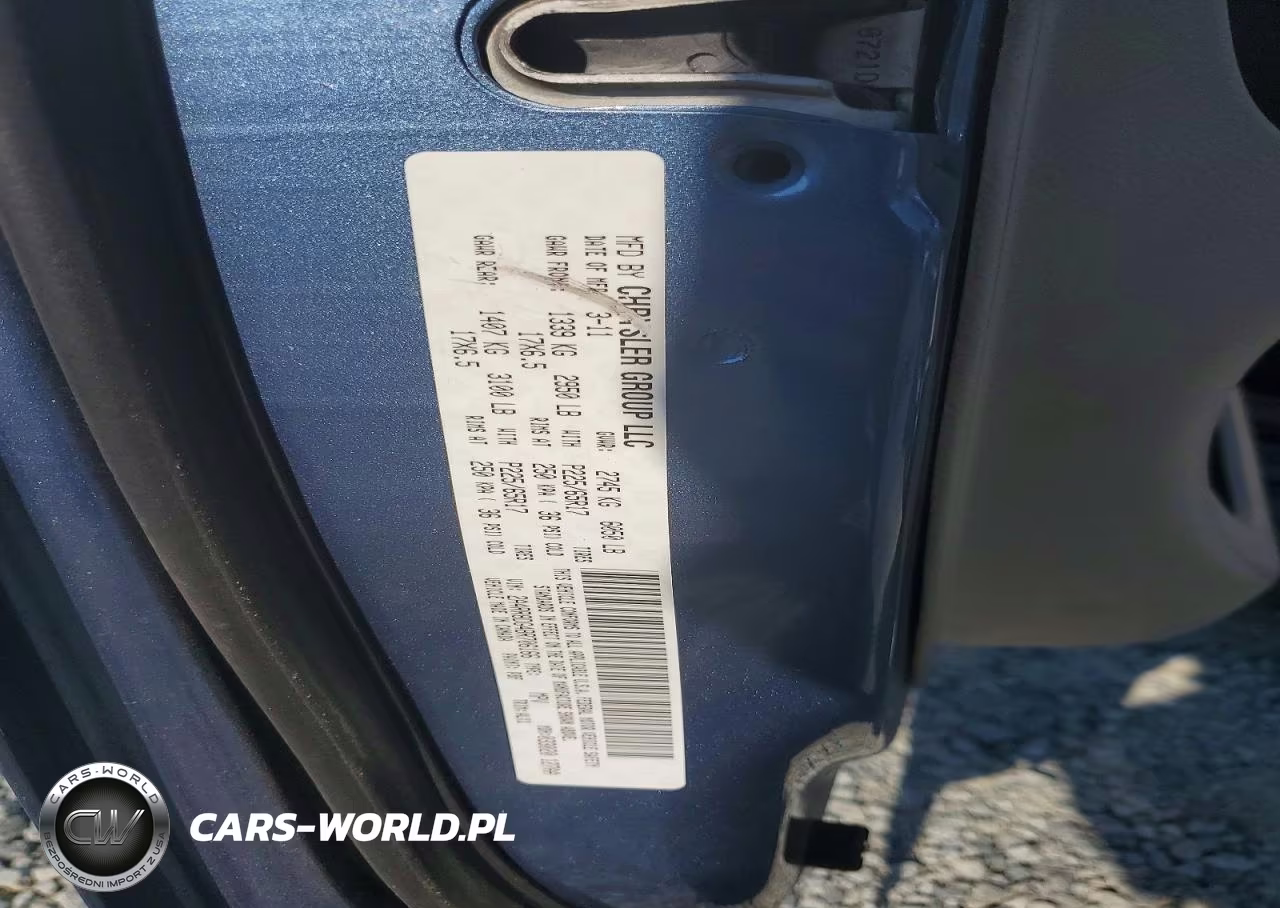 2011 Chrysler Town & Country Touring L VIN:2A4RR8DG4BR706166 - 14