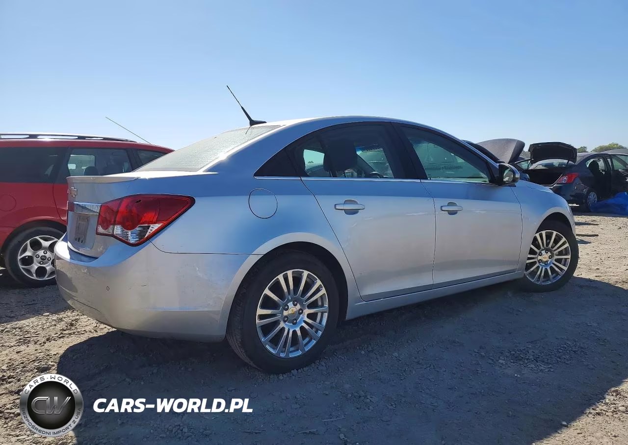 2011 Chevrolet Cruze Eco VIN:1G1PJ5S97B7307589 - 3