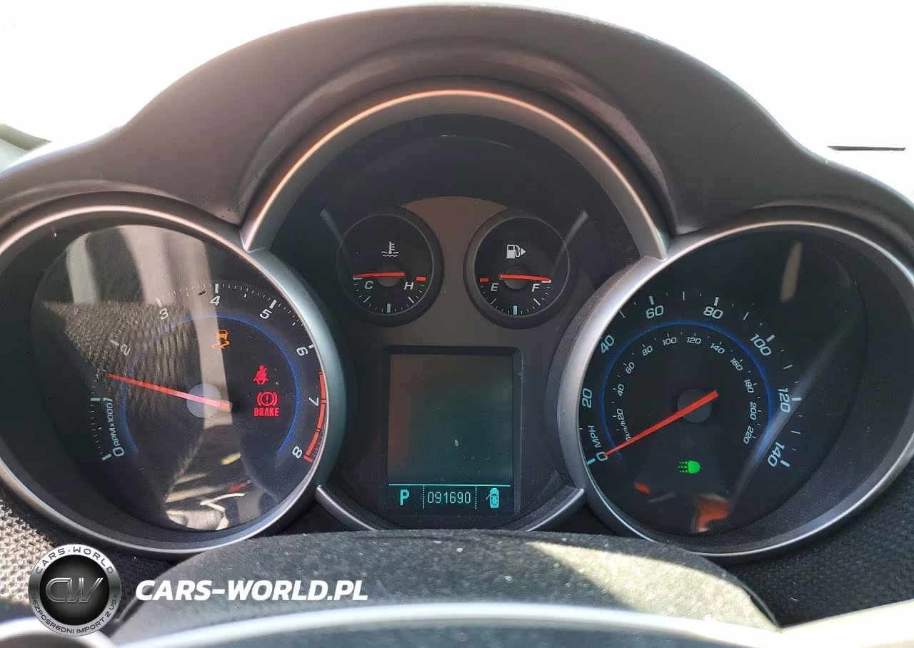 2011 Chevrolet Cruze Eco VIN:1G1PJ5S97B7307589 - 9