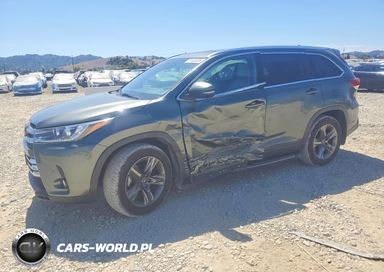 2018 Toyota Highlander VIN:5TDDZRFH2JS862580 - 1