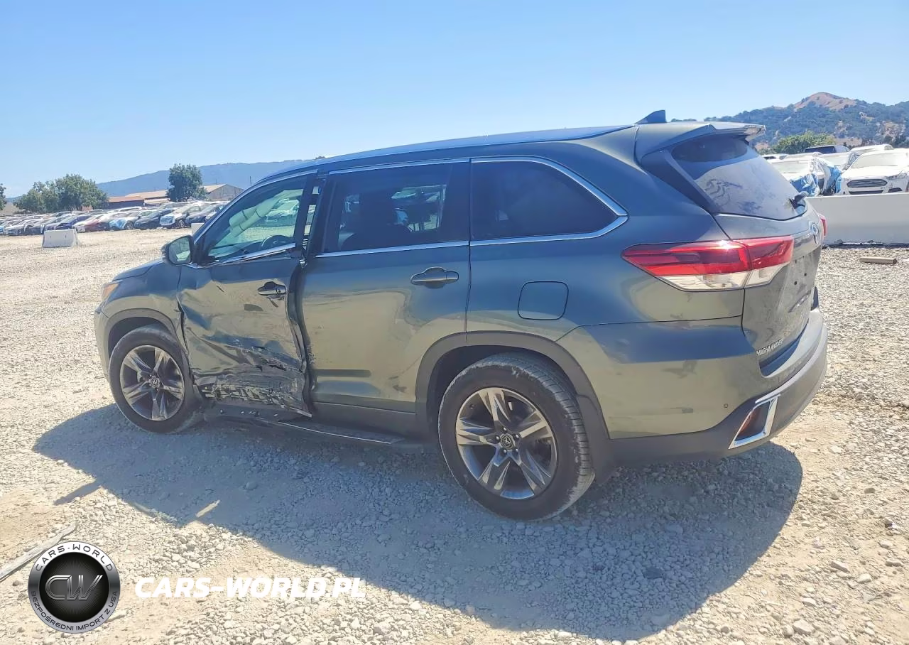 2018 Toyota Highlander VIN:5TDDZRFH2JS862580 - 2