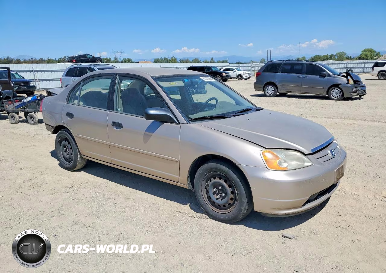 2001 Honda Civic Lx VIN:JHMES16561S000453 - 4