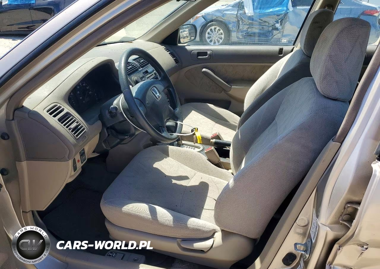 2001 Honda Civic Lx VIN:JHMES16561S000453 - 7