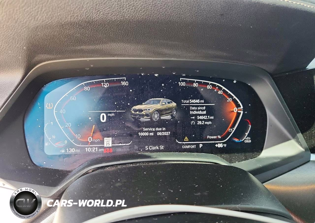 2023 BMW X6 xDrive40I VIN:5UXCY6C05P9P34612 - 9
