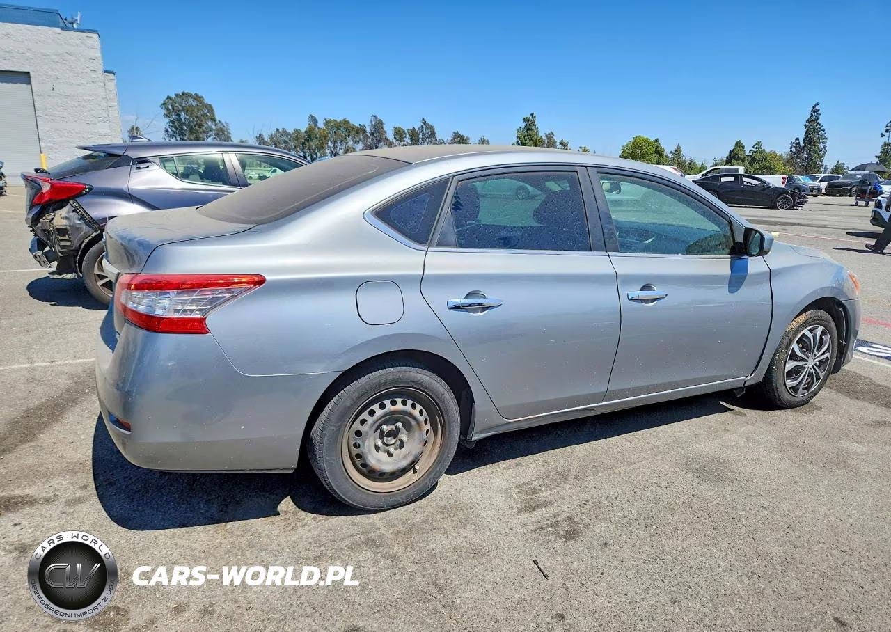 2014 Nissan Sentra S VIN:3N1AB7AP5EL634002 - 3