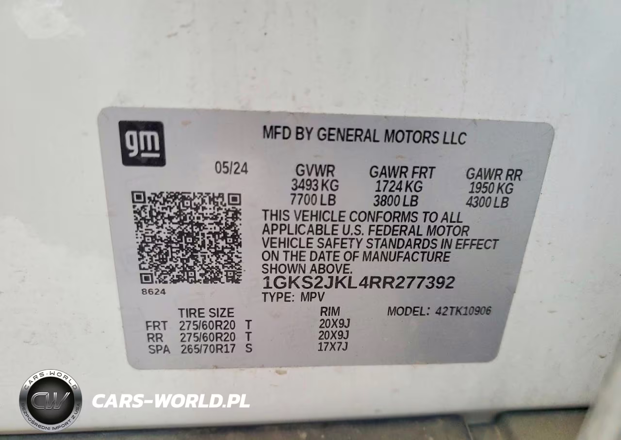 2024 GMC Yukon Xl Denali VIN:1GKS2JKL4RR277392 - 13