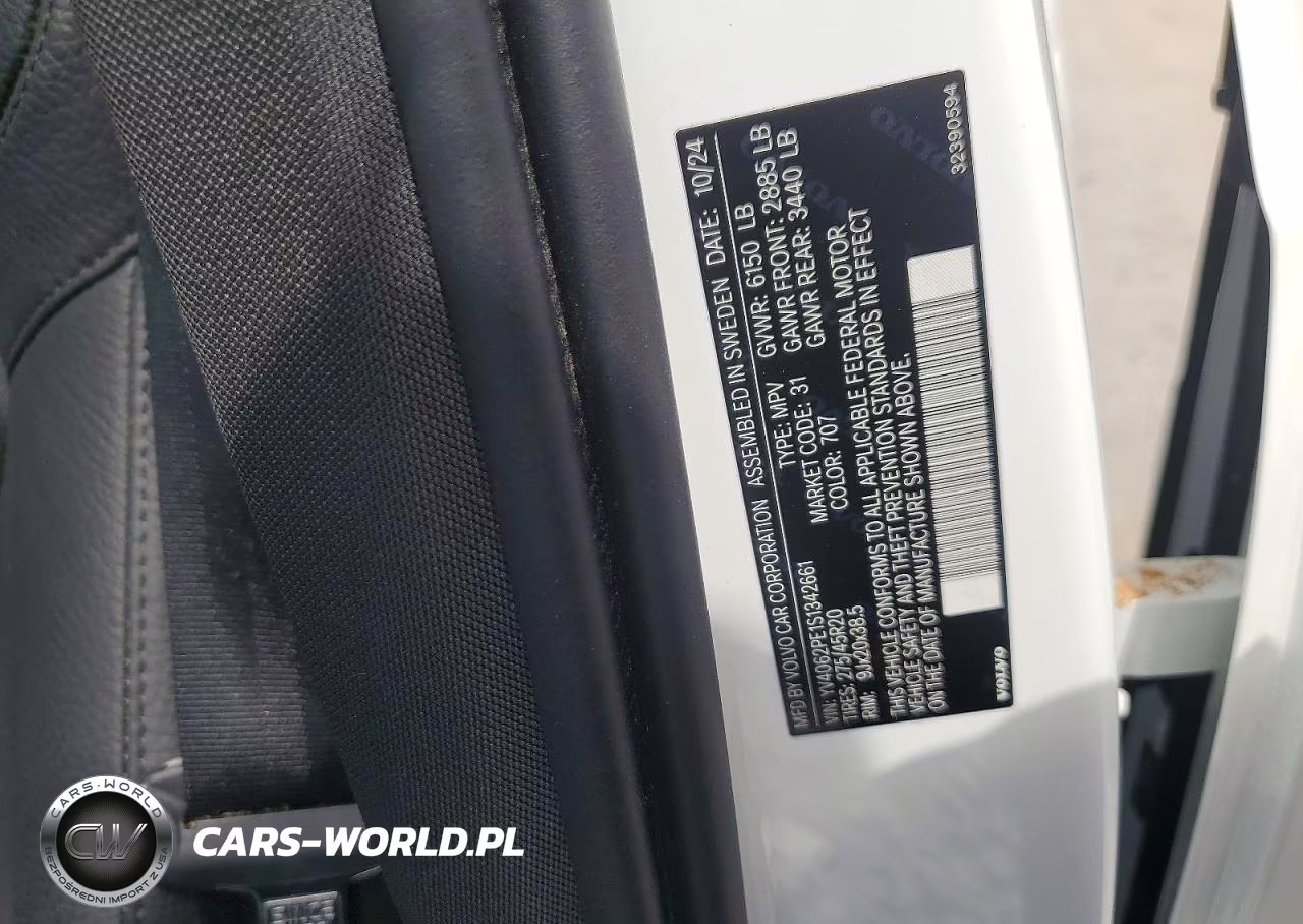 2025 Volvo Xc90 Plus VIN:YV4062PE1S1342661 - 13