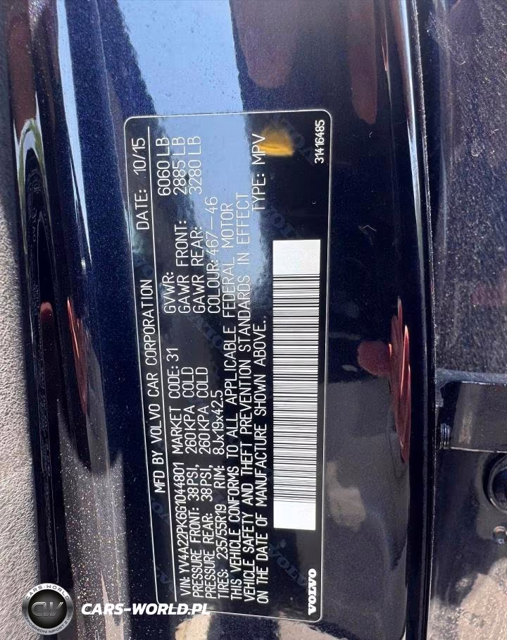 2016 Volvo Xc90 T6 VIN:YV4A22PK6G1044801 - 14