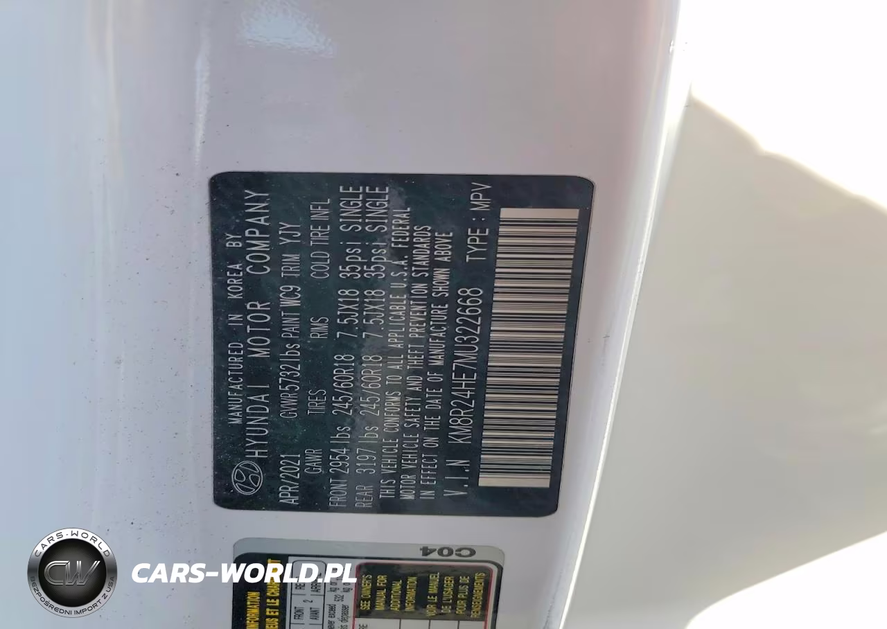 2021 Hyundai Palisade Sel VIN:KM8R24HE7MU322668 - 14