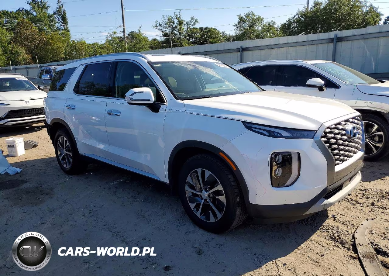 2021 Hyundai Palisade Sel VIN:KM8R24HE7MU322668 - 4