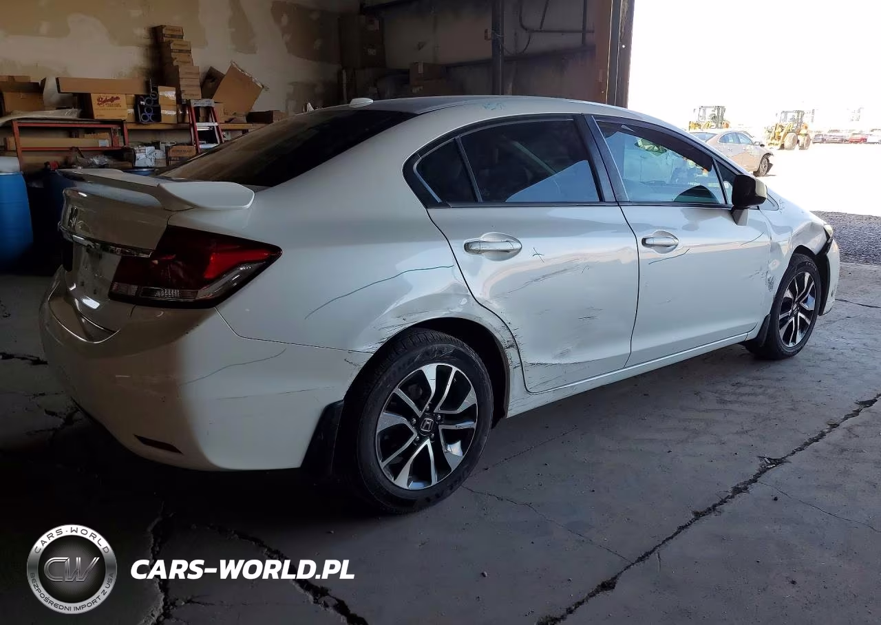 2013 Honda Civic Exl VIN:19XFB2F95DE046099 - 3