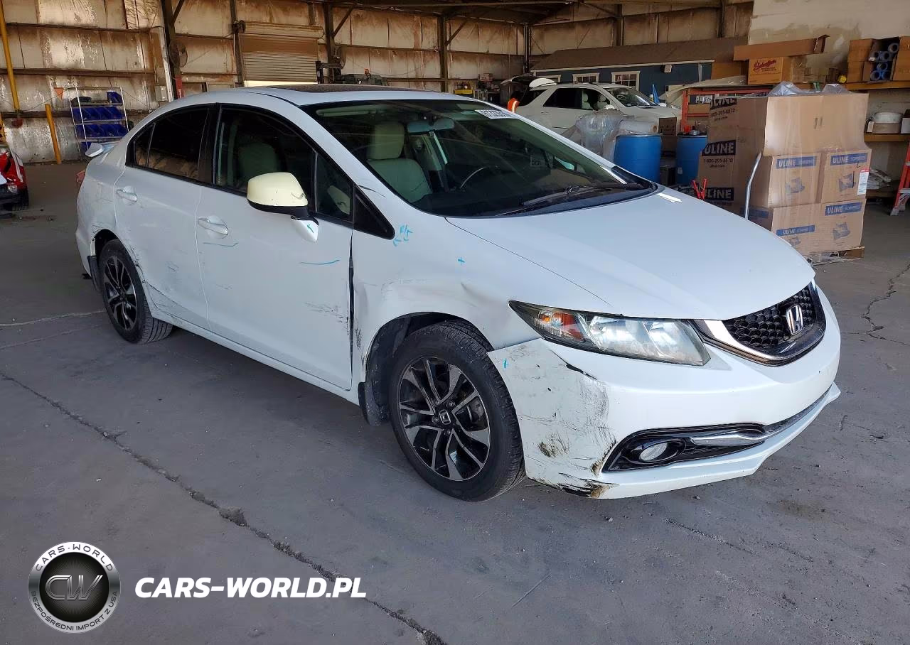2013 Honda Civic Exl VIN:19XFB2F95DE046099 - 4
