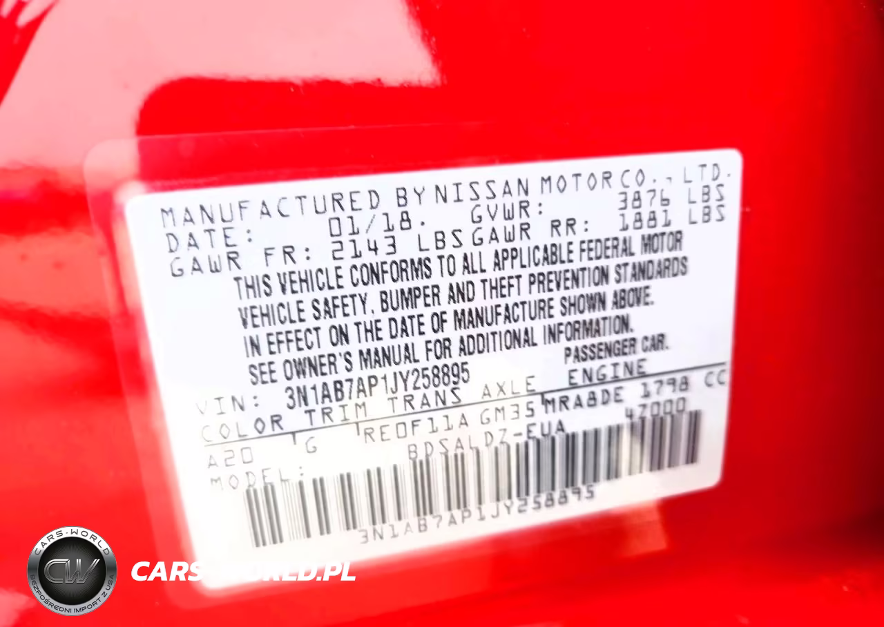 2018 Nissan Sentra Sv VIN:3N1AB7AP1JY258895 - 13