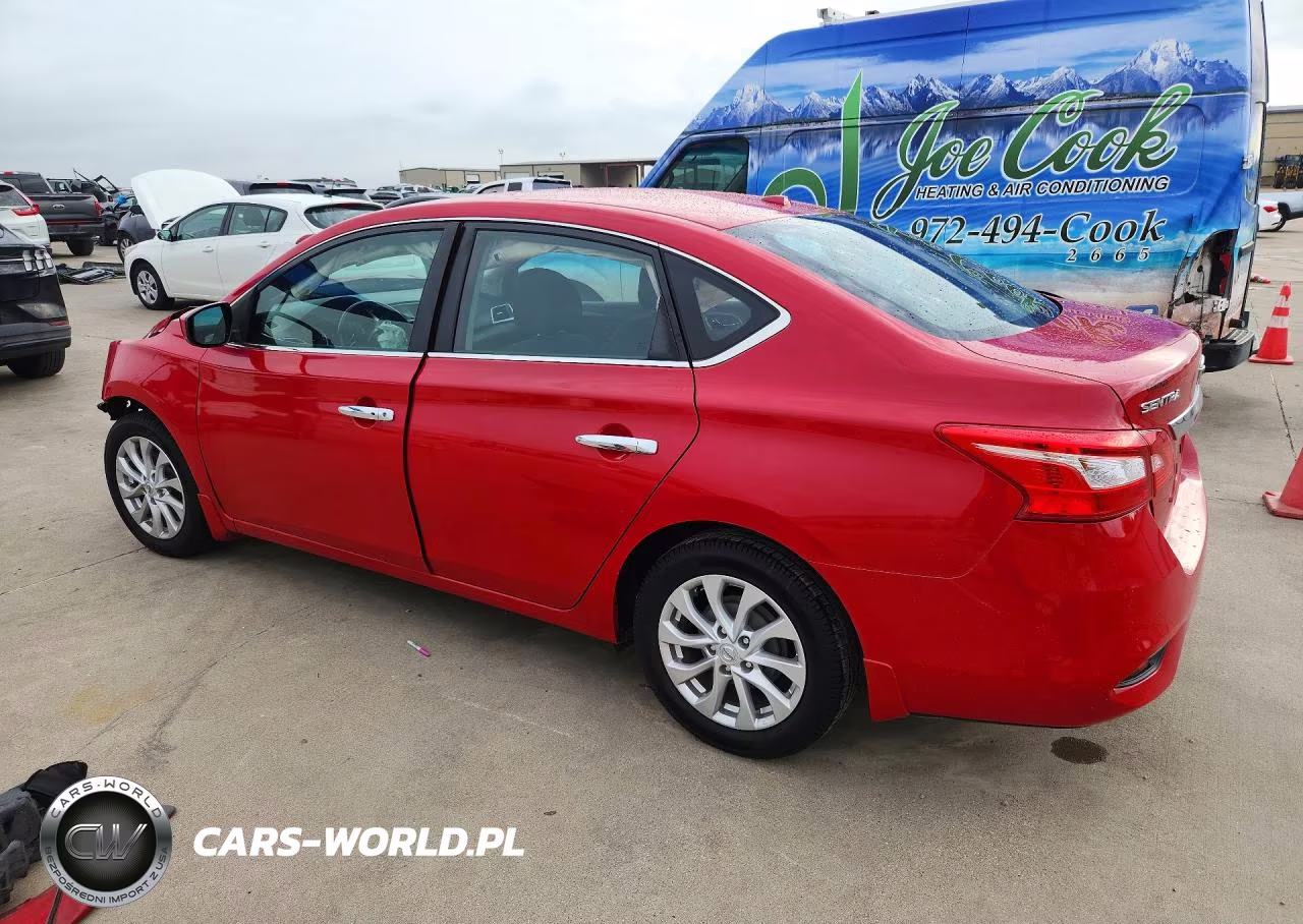 2018 Nissan Sentra Sv VIN:3N1AB7AP1JY258895 - 2