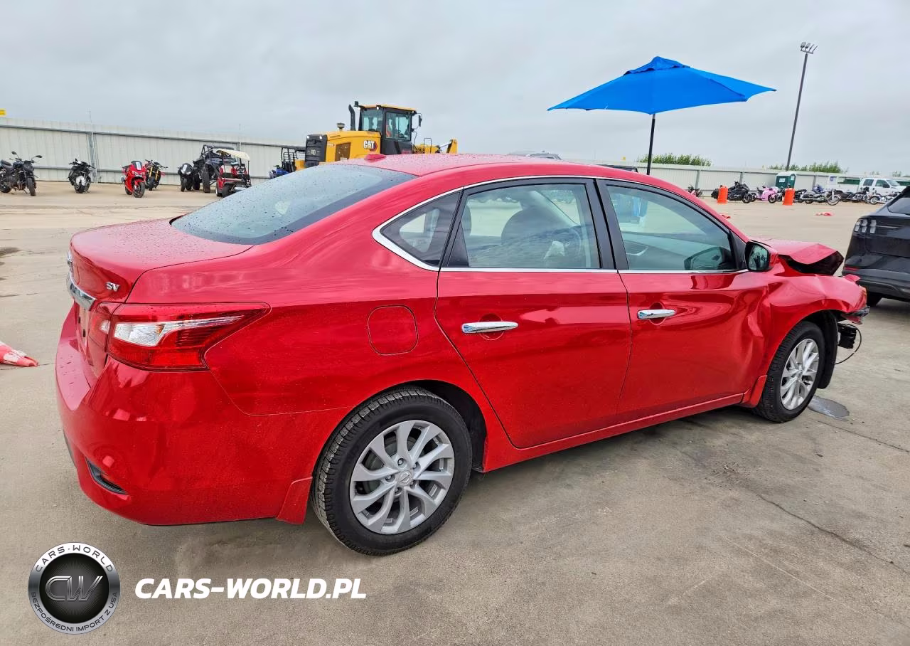 2018 Nissan Sentra Sv VIN:3N1AB7AP1JY258895 - 3