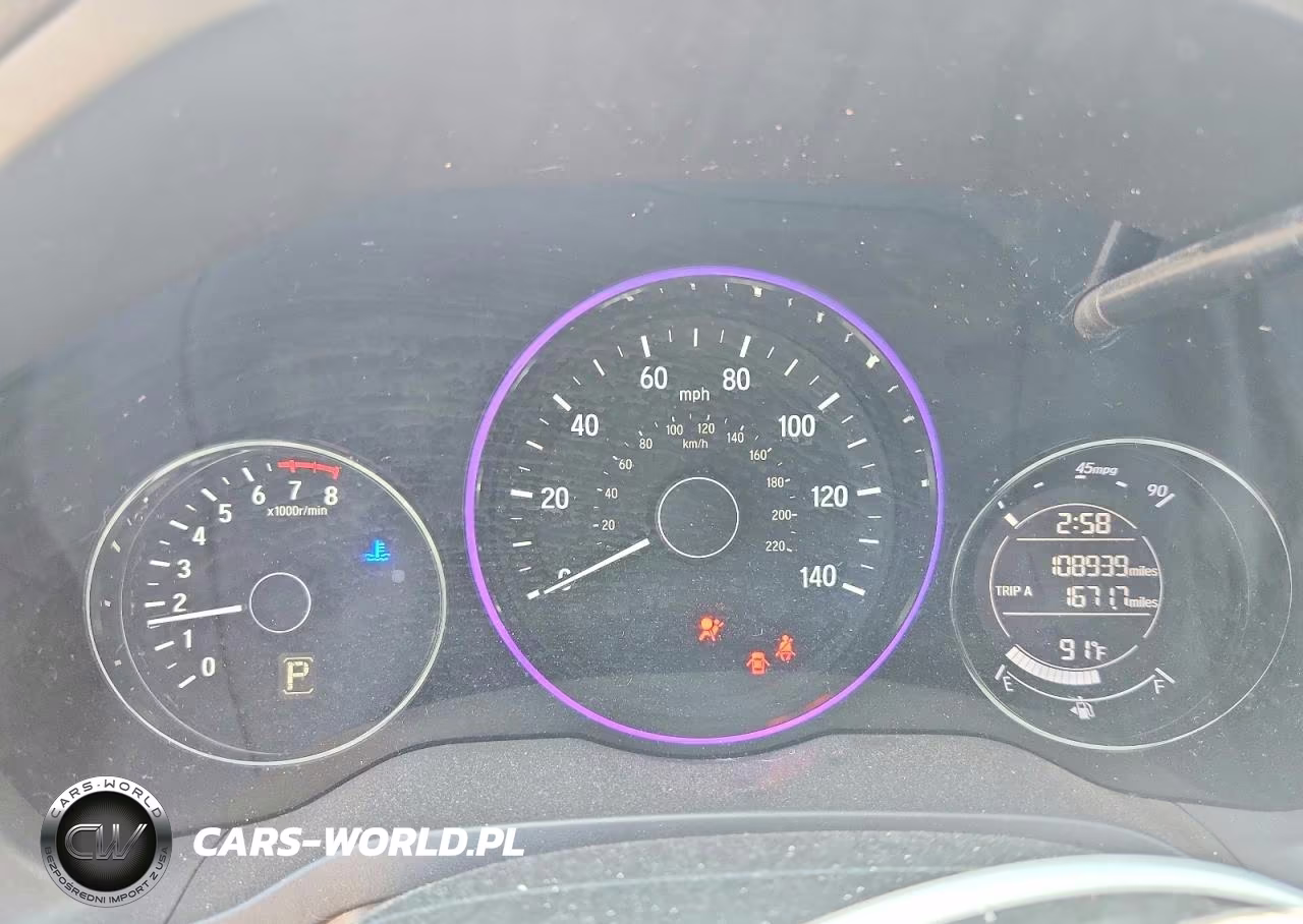 2017 Honda Hr-V Lx VIN:3CZRU6H35HG701289 - 9