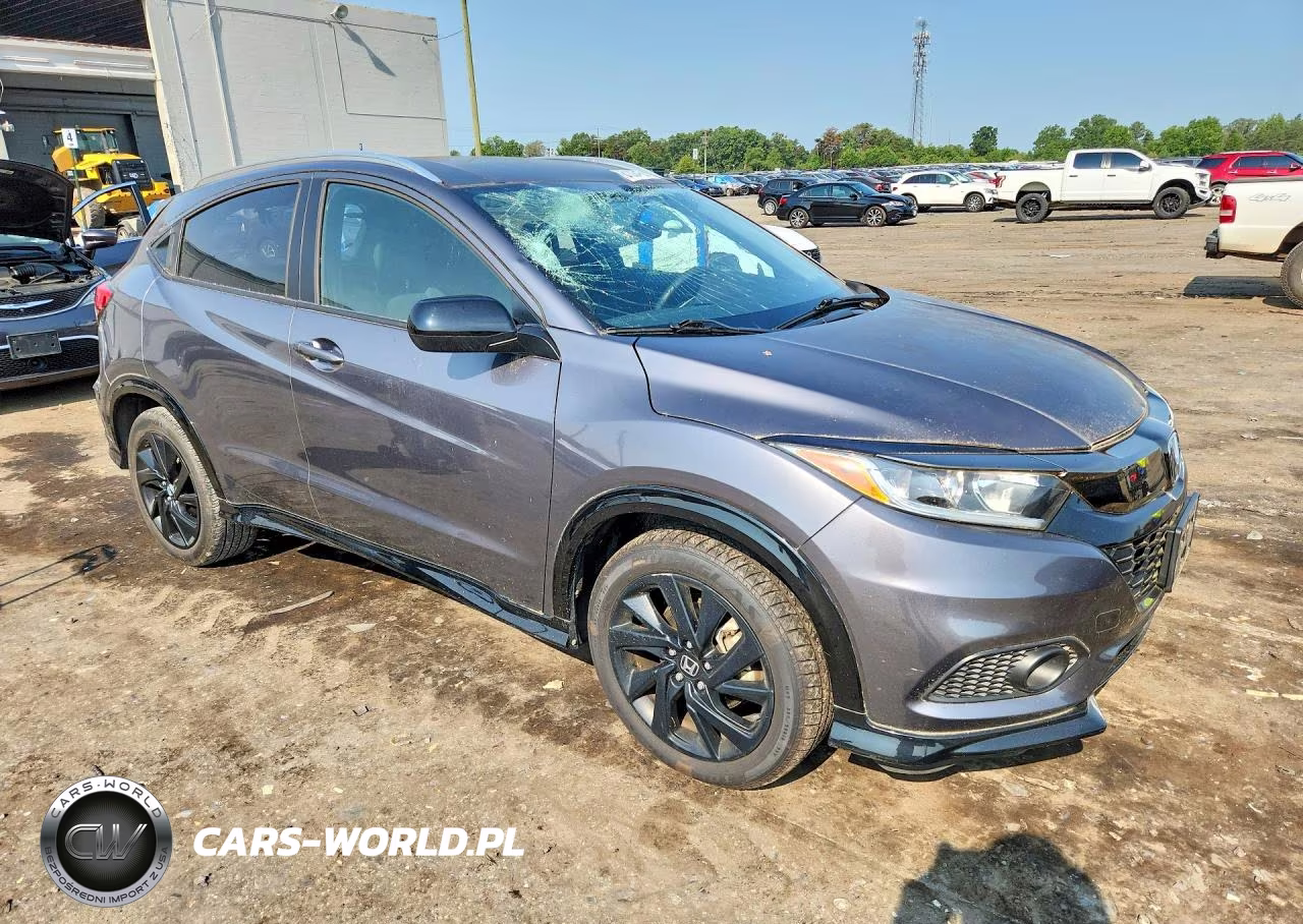 2021 Honda Hr-V Sport VIN:3CZRU6H16MM706902 - 4