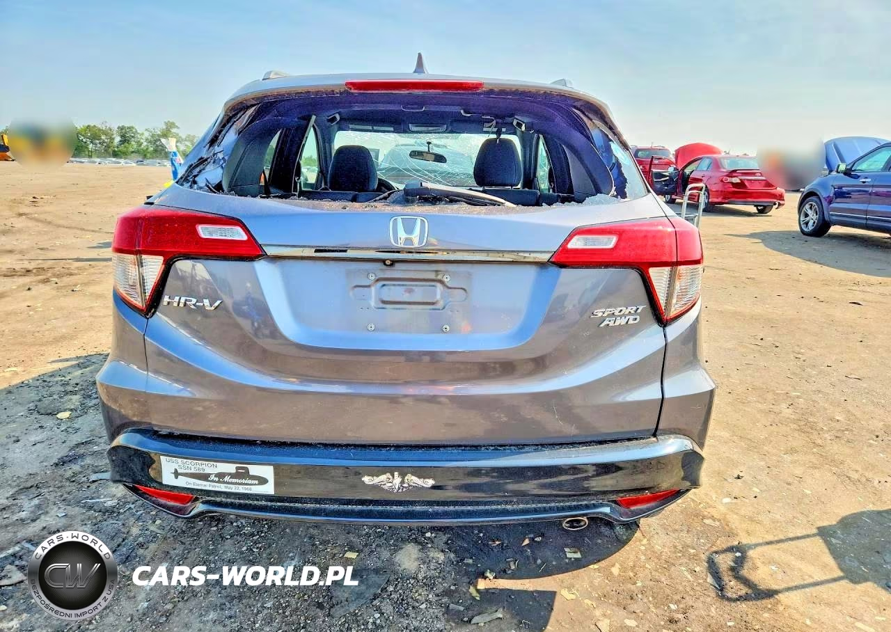 2021 Honda Hr-V Sport VIN:3CZRU6H16MM706902 - 6