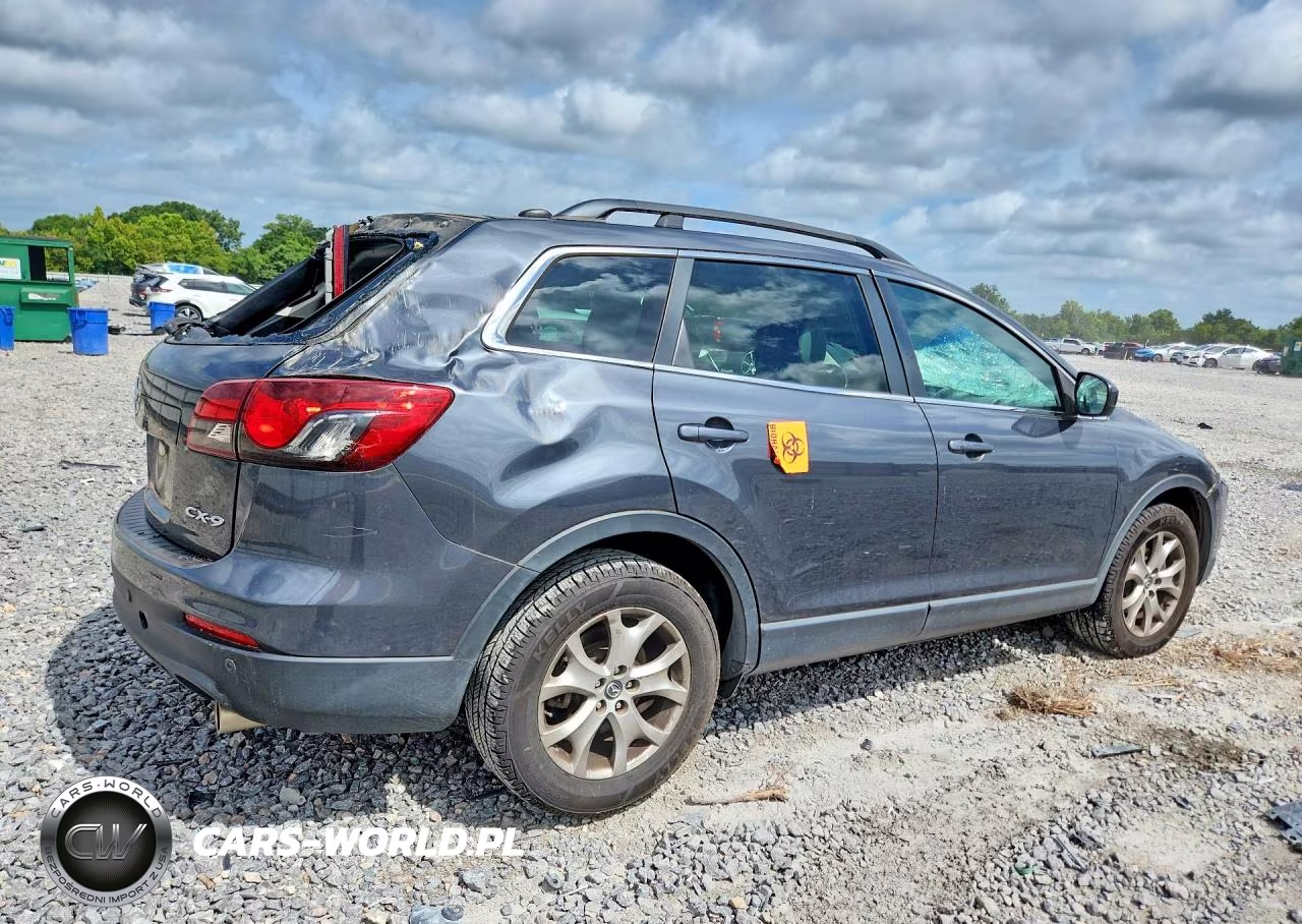 2014 Mazda Cx-9 Touring VIN:JM3TB2CAXE0434495 - 3