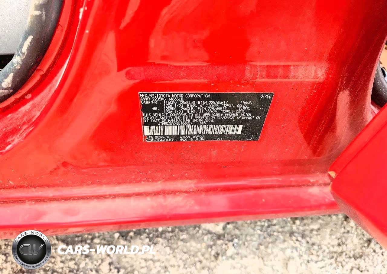 2008 Toyota Rav4 Base VIN:JTMBD35VX85166057 - 13