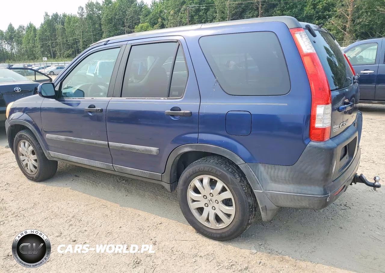 2005 Honda Cr-V Ex VIN:SHSRD78805U332066 - 2