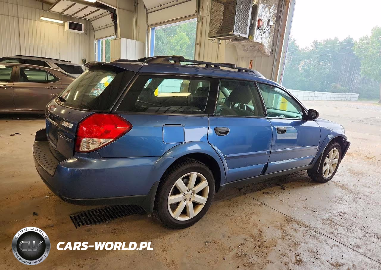 2008 Subaru Outback 2.5I VIN:4S4BP61C287332925 - 3