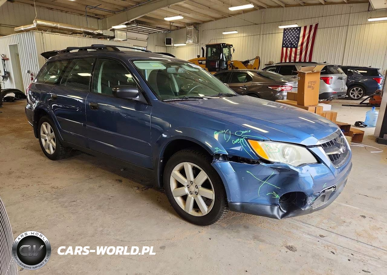 2008 Subaru Outback 2.5I VIN:4S4BP61C287332925 - 4