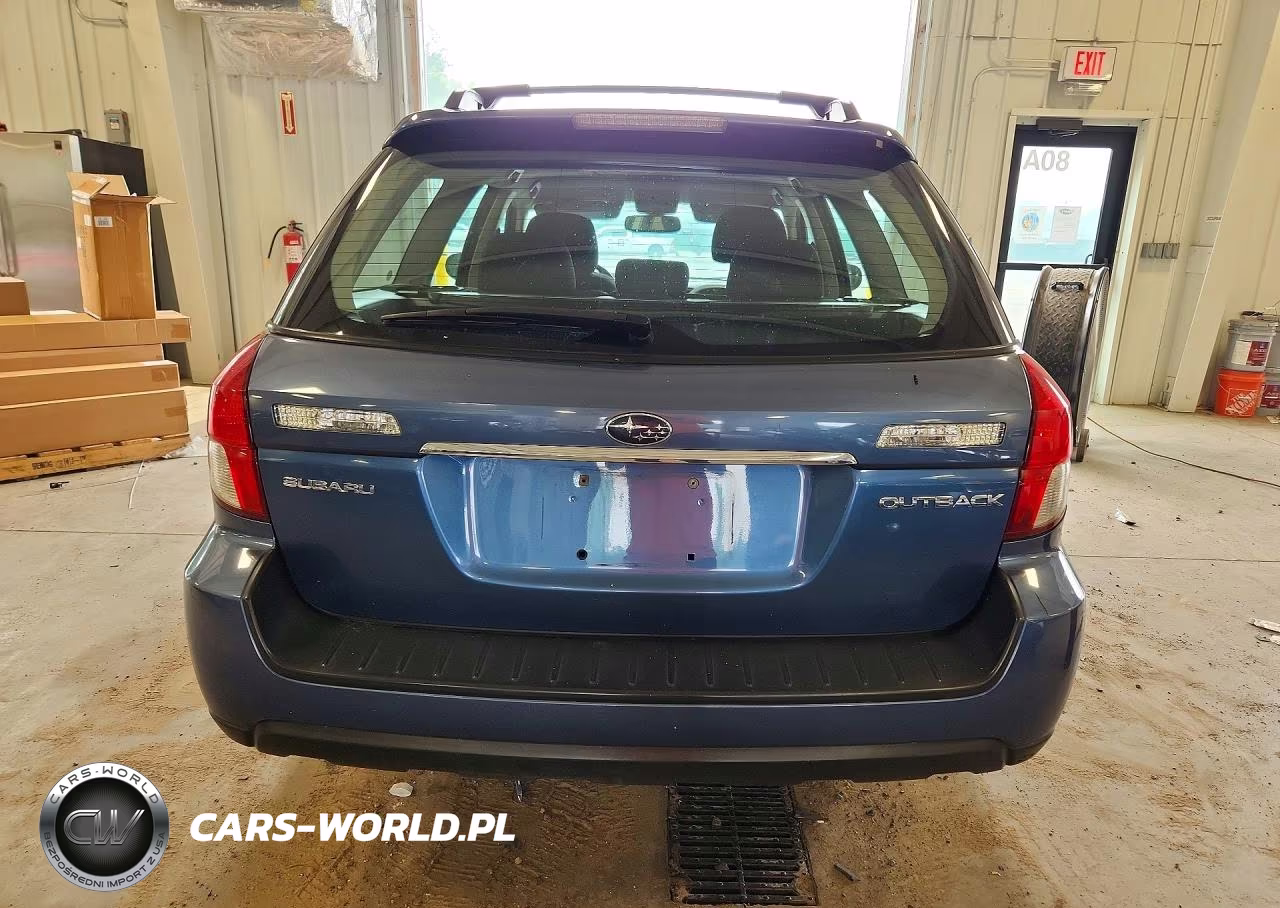 2008 Subaru Outback 2.5I VIN:4S4BP61C287332925 - 6