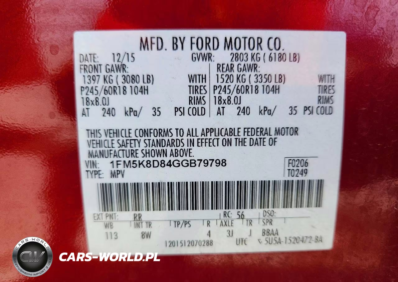2016 Ford Explorer Xlt VIN:1FM5K8D84GGB79798 - 13