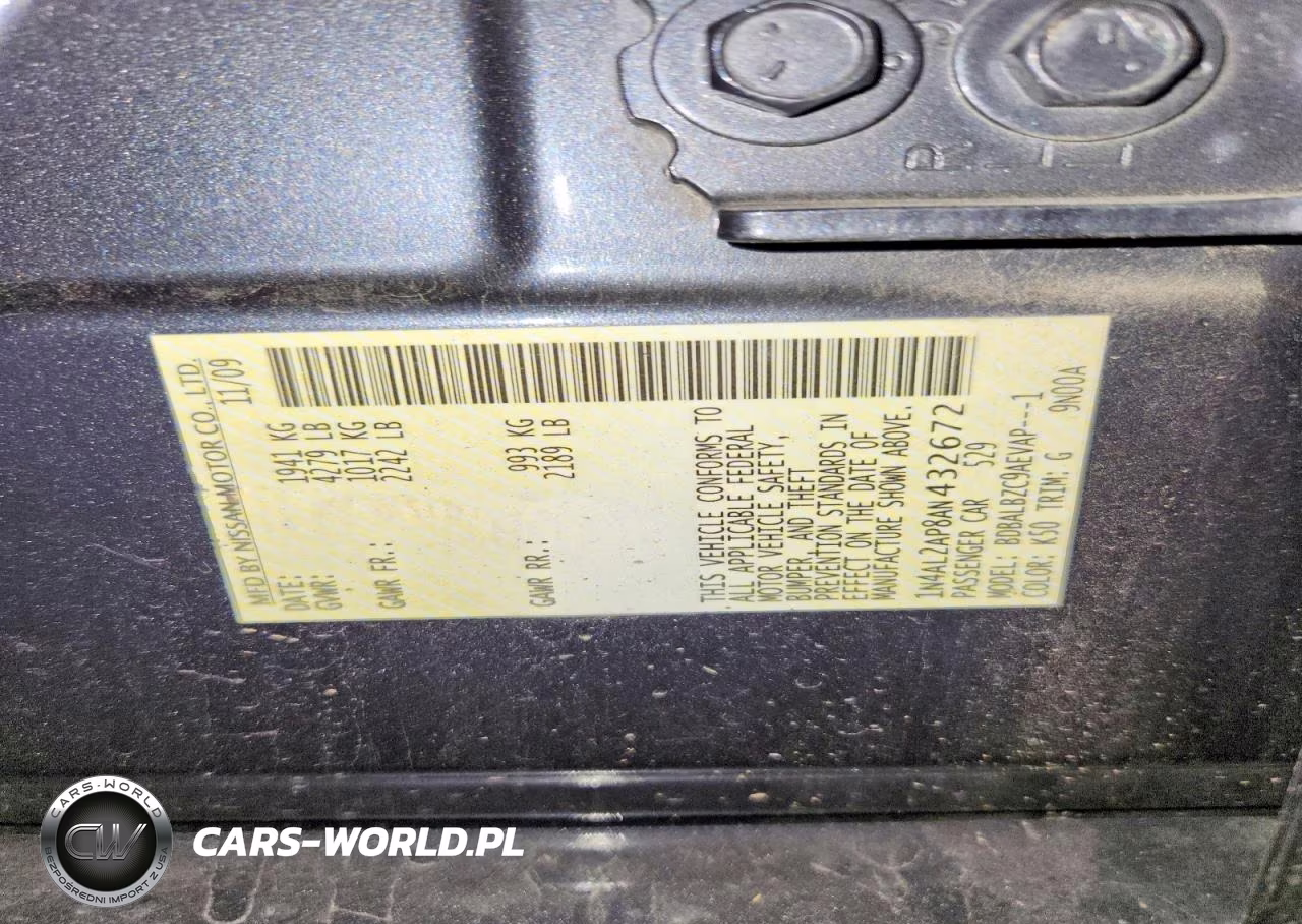 2010 Nissan Altima 2.5 VIN:1N4AL2AP8AN432672 - 12