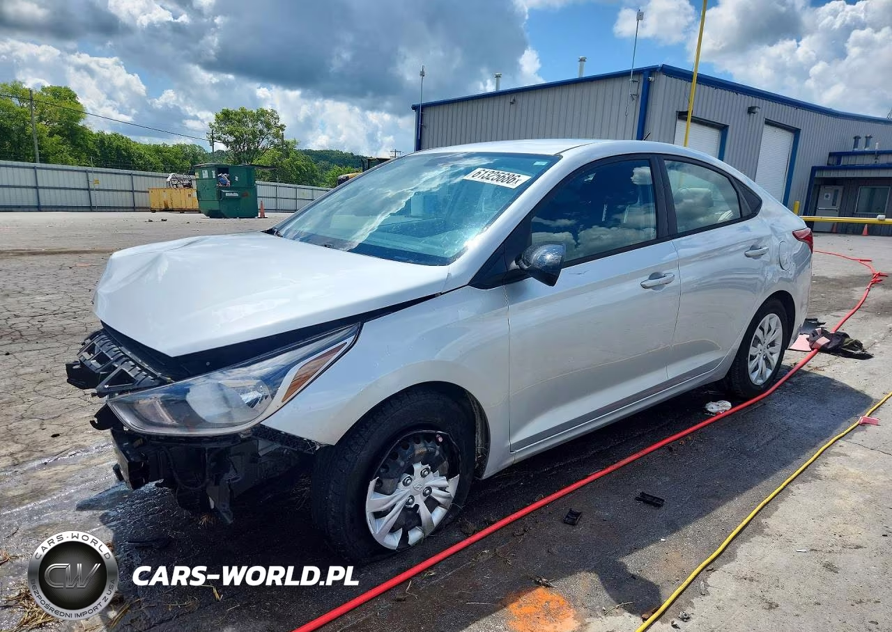2021 Hyundai Accent Se VIN:3KPC24A68ME142997 - 1
