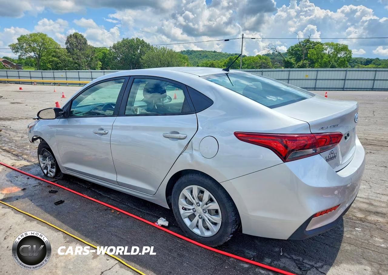2021 Hyundai Accent Se VIN:3KPC24A68ME142997 - 2