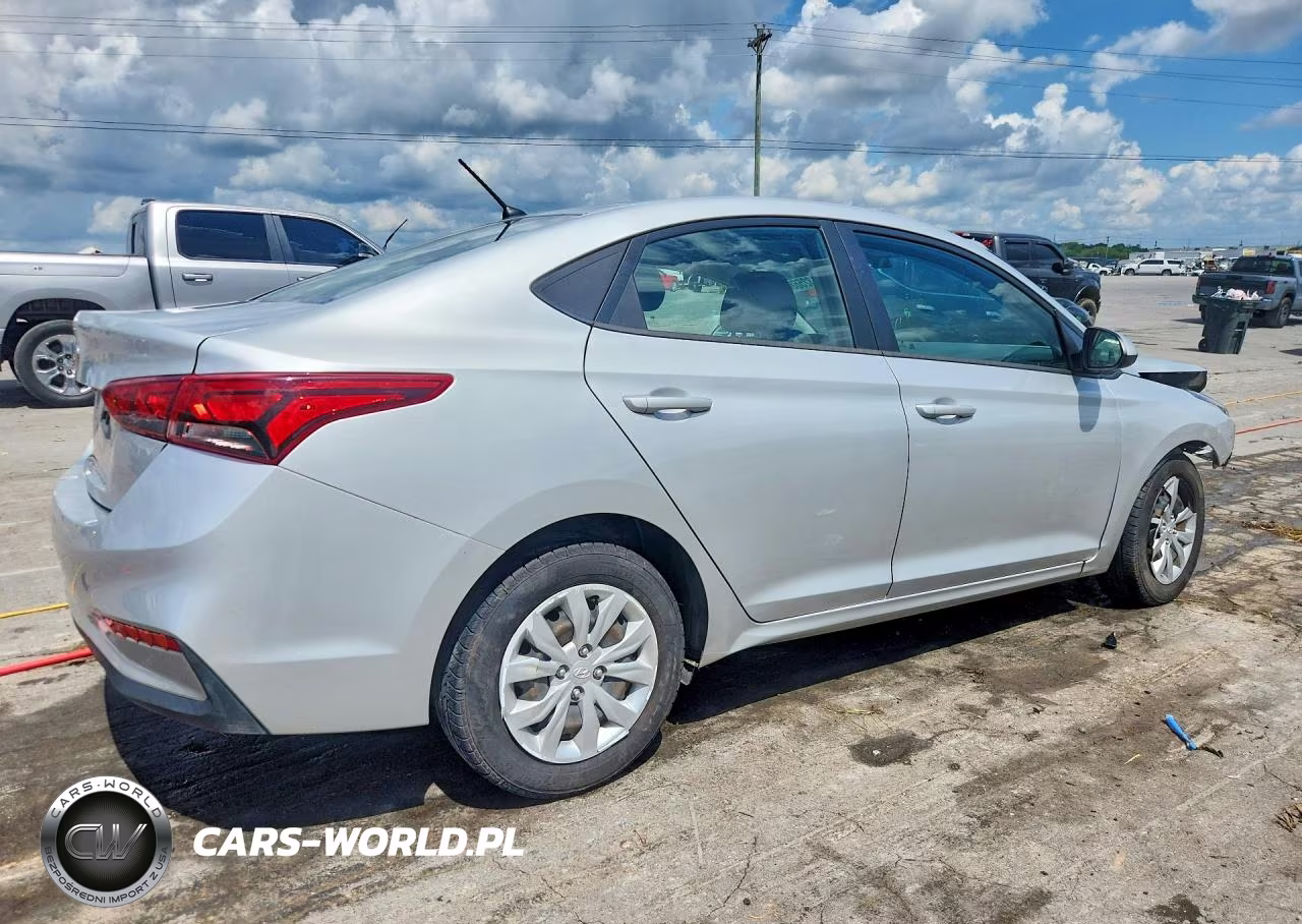 2021 Hyundai Accent Se VIN:3KPC24A68ME142997 - 3