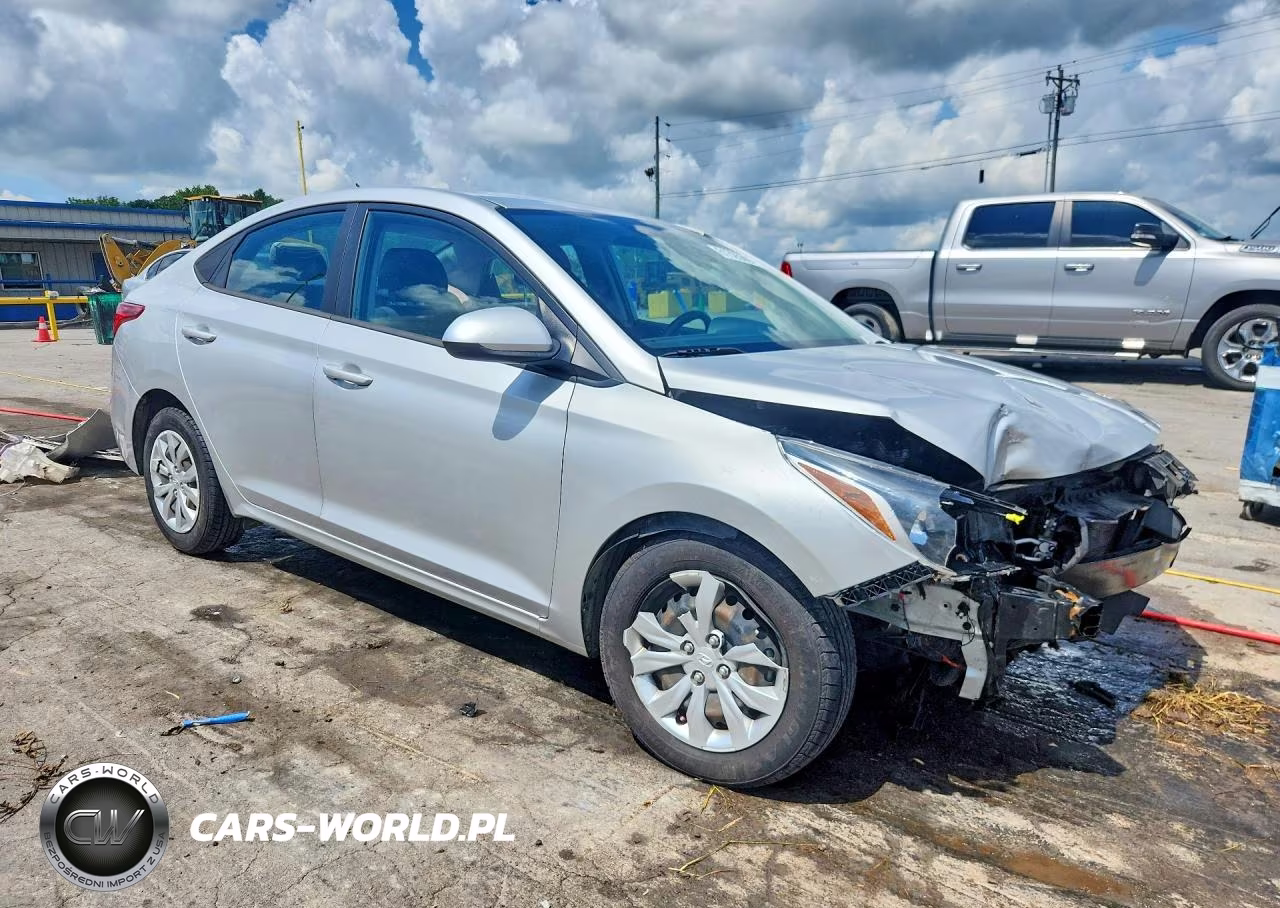 2021 Hyundai Accent Se VIN:3KPC24A68ME142997 - 4