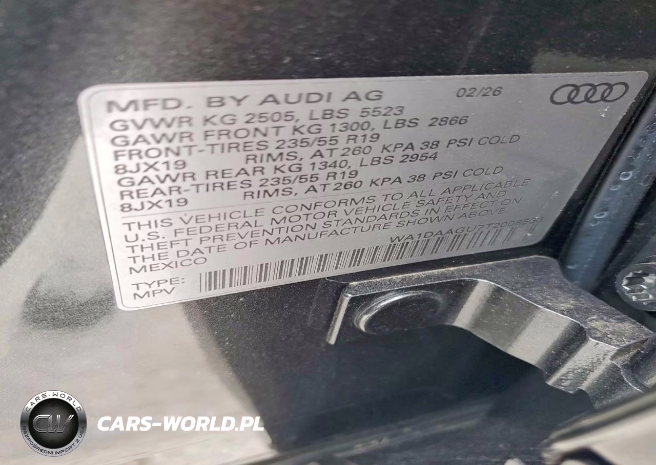 2026 Audi Q5 Sportback Premium VIN:WA1DAAGU7T2008533 - 13