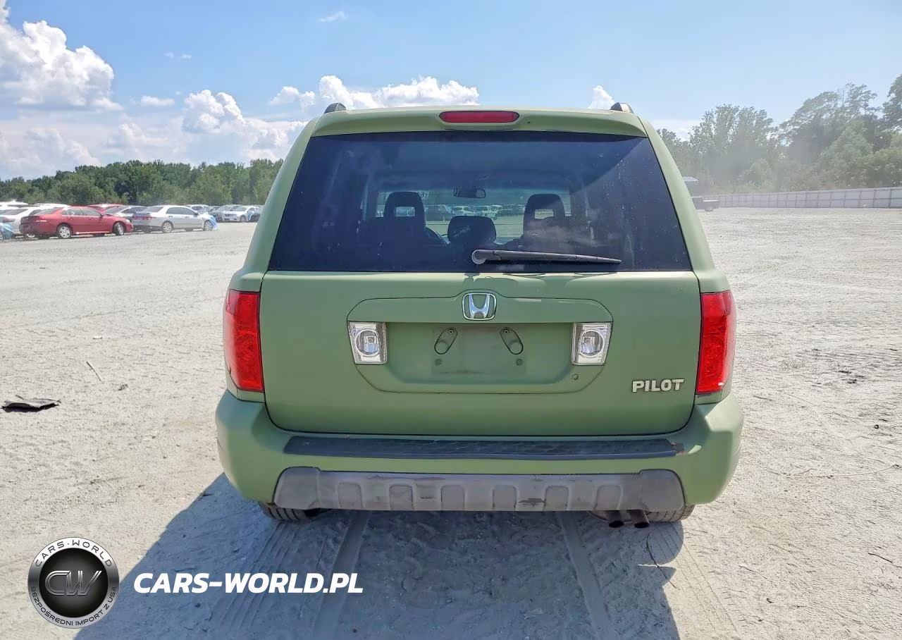 2003 Honda Pilot Exl VIN:2HKYF185X3H539675 - 6