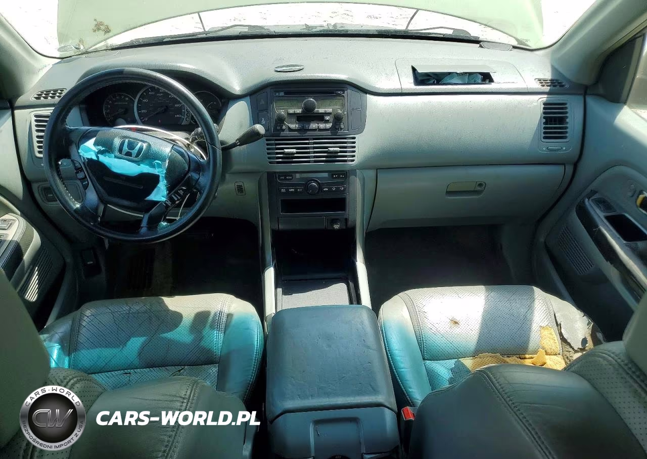 2003 Honda Pilot Exl VIN:2HKYF185X3H539675 - 8
