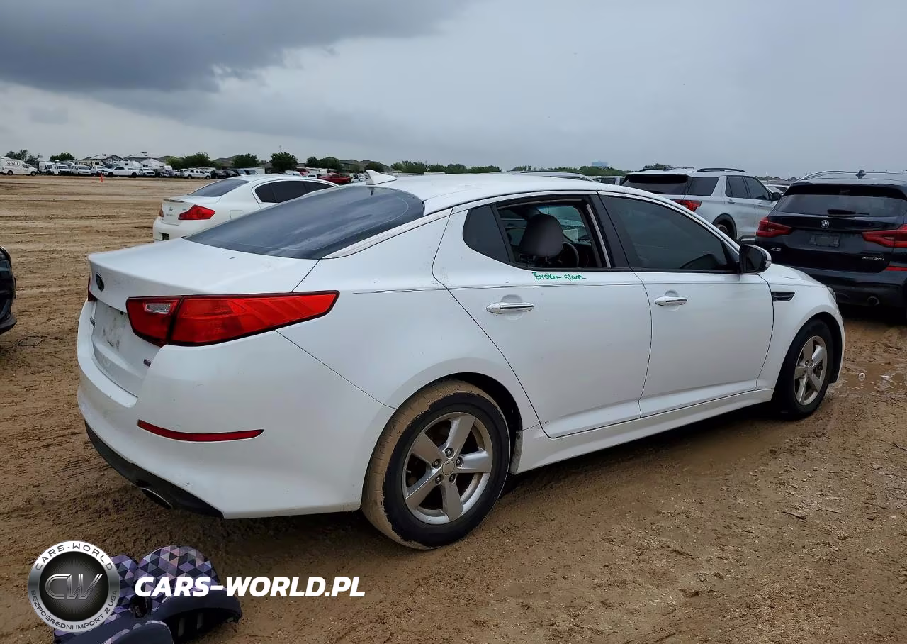 2015 Kia Optima Lx VIN:5XXGM4A7XFG515729 - 3