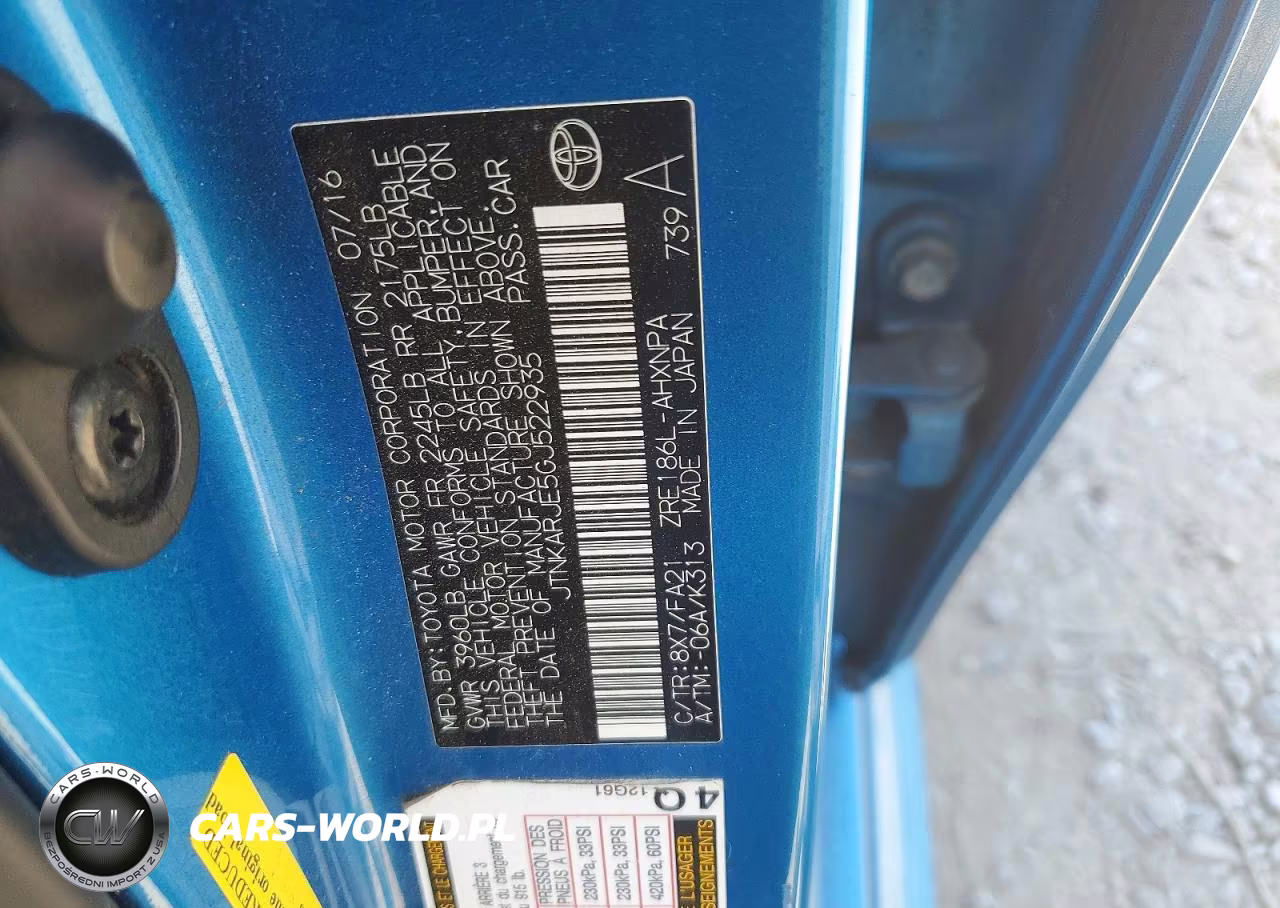 2016 Scion Im Base VIN:JTNKARJE5GJ522935 - 12