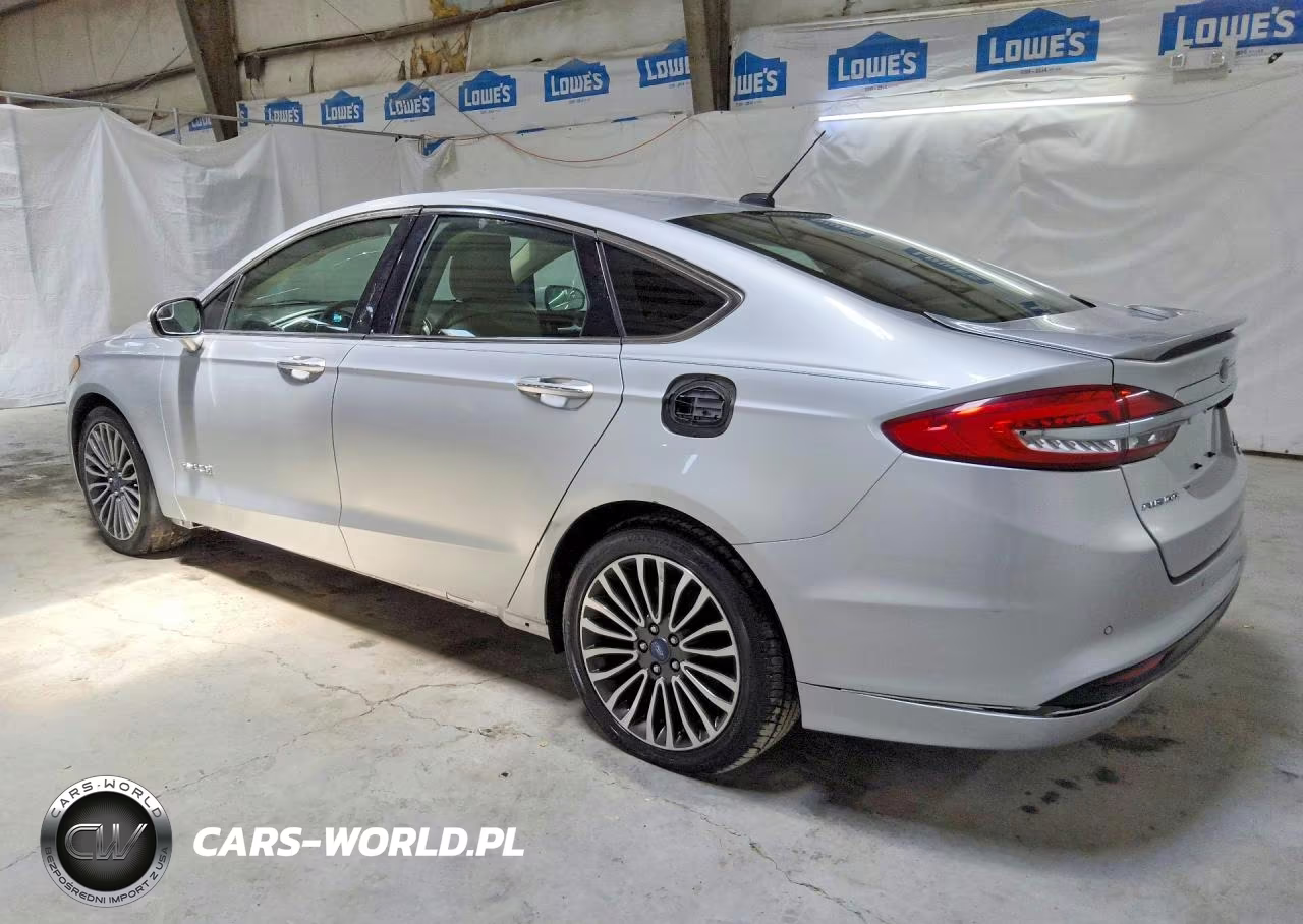 2017 Ford Fusion Titanium Hev VIN:3FA6P0RU5HR360524 - 2