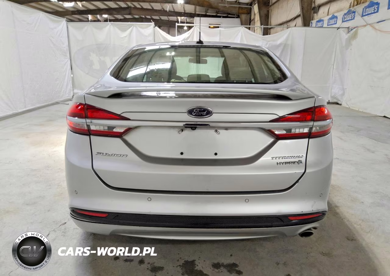 2017 Ford Fusion Titanium Hev VIN:3FA6P0RU5HR360524 - 6