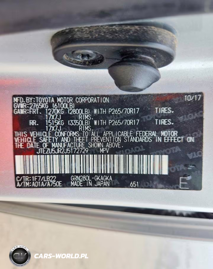 2018 Toyota 4Runner Sr5 Premium VIN:JTEZU5JR2J5172729 - 14
