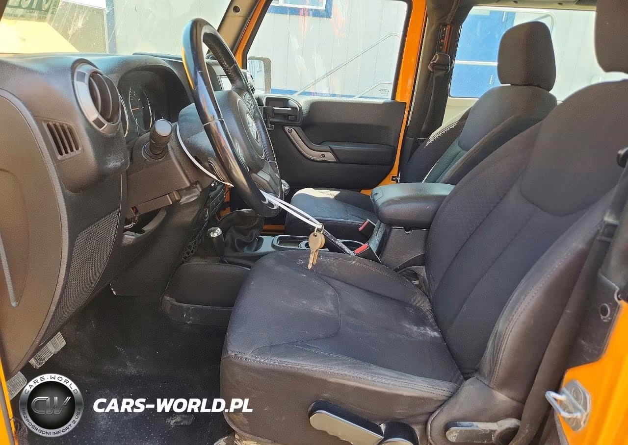 2013 Jeep Wrangler Sport VIN:1C4AJWAG2DL521967 - 7