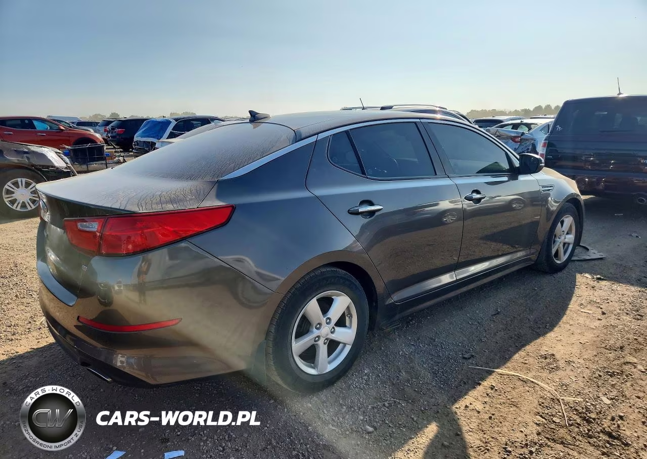 2014 Kia Optima Lx VIN:5XXGM4A75EG276346 - 3