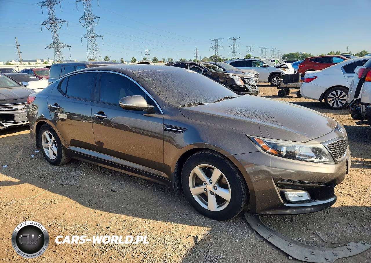 2014 Kia Optima Lx VIN:5XXGM4A75EG276346 - 4